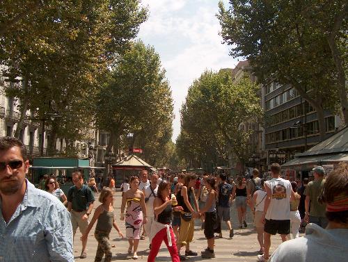ramblas - la rambla de canaletes