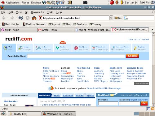 rediff.com - homepage of rediff.com it provides best mailbox,updated news..