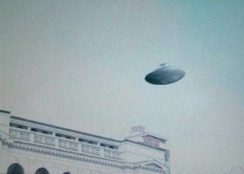 UFO Seraevo - This is a picture of UFO in Saraevo