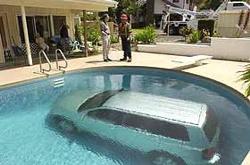 Swimming Car - How did this happen?