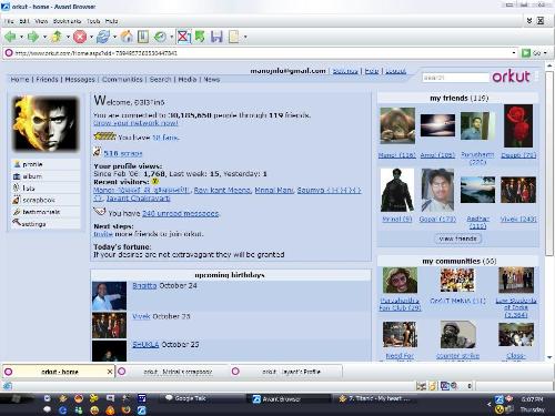 My orkut profile - Orkut Profile