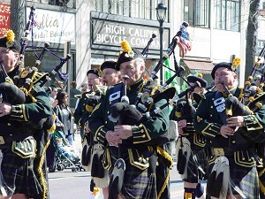Bag Pipes for St. Pattys - St. Patricks Day Parade