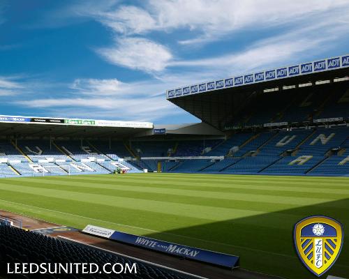 Elland Road Stadium - Leeds United's Elland Road Stadium.  Situated just outside Leeds City, Leeds United's Stadium.