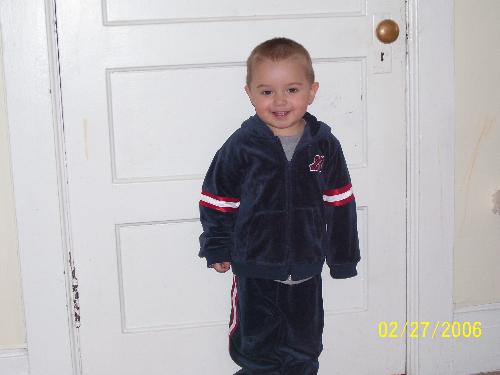 gabe - my son gabriel lookin cute as a button
