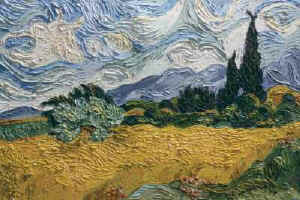 Vangough - This painting is by Vangough.....his powerful strokes breath life into his paintings