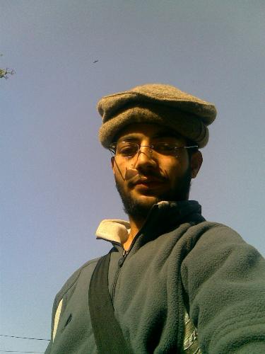 zam - with an afghani cap in Pakistan