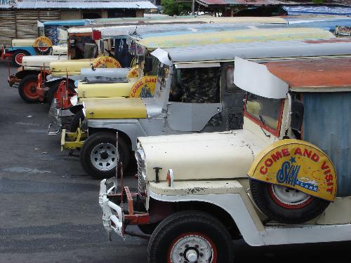 jeepneys - jeepneys, the popular public transportation in the Philippines