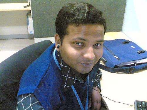 My desk.... - My desk in office.......