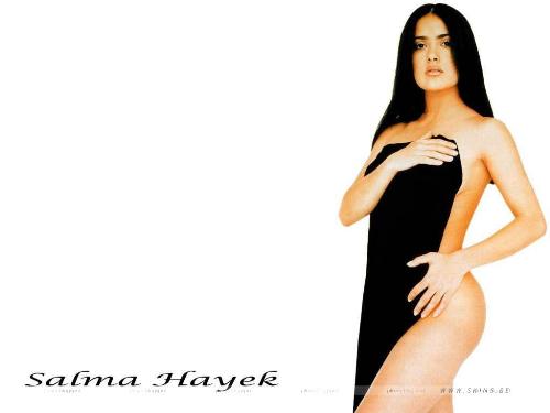 Salma Hayek - After the Bath.......ready for.........