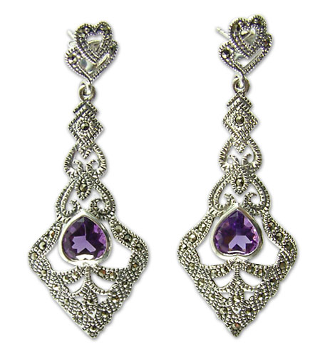 Earrings - Marcasite