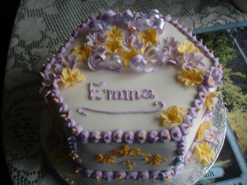 Birthday Cake - A birthday cake I made for Emma.