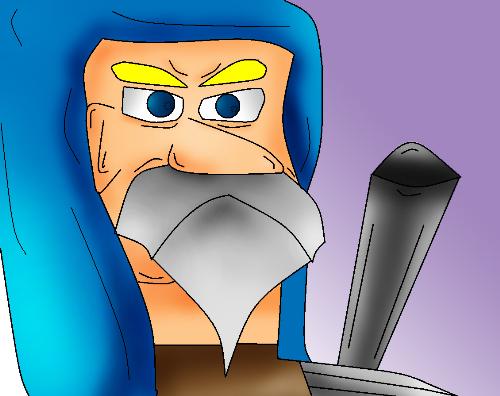 Sniper  - done in paint