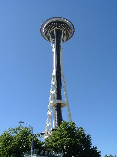 Space Needle - Space Needle in Seattle Washington.
