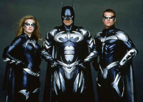 Batman Trio - Image of Batman, Robin and Batgirl