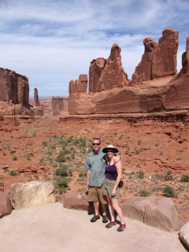 Park Ave in Arches National Park, UT - This was taken on our first trip to Utah