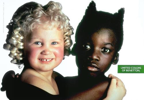 Negative Images on Black People - They make the white girl look like the lilly white angel and they make the black child the devil.