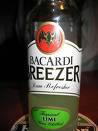 Bacardi breezer - This is the lemon favoured bacardi breezer. Bacardi breezer - This is the lemon favoured bacardi breezer.