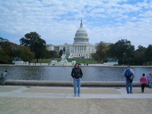 US Capitol Building - US Capitol building from where we were parked... very nice day as you can see.