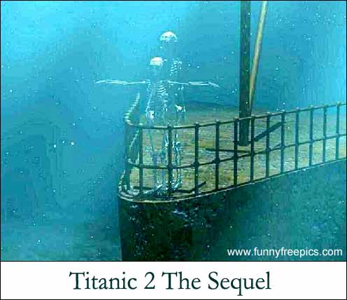 action of titanic - An act of titanic which was acting under the deep ocean.