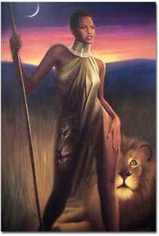 Strong Black Woman - African Queen