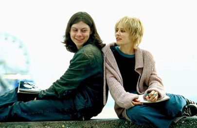 White Oleander! - Astrid & Paul enjoying one another's company drawing the things they observe while sitting on the beach together.