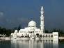 Floating mosque during daytime - Here's another picture of the Floating mosque but this one is taken during daytime.