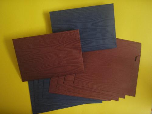 Fancy envelopes - Fancy envelopes are usually meant when giving presents or gifts by hand. people seldom post them by mail.