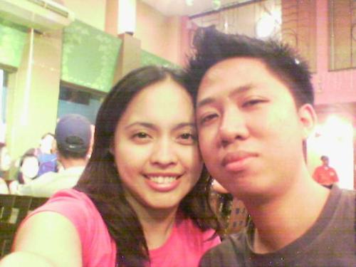 Me and My Wife - Well this is my real picture together with my beautiful wife. This was taken during our christmas party last year with our friends.