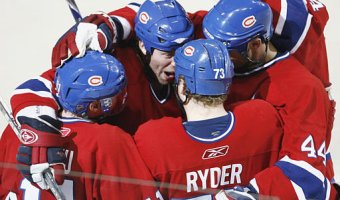 Montreal Canadiens - a picture taken during a regular season game late in 2006