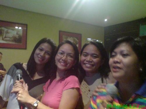 Officemates - Taken during our Christmas party at Elbow Room, Metrowalk.
