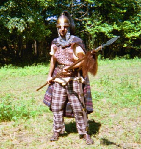 More armor - kill the wabbit, kill the wabbit with my spear and magic helmet/  A set of Ringmal with spear and helmet.  kill the wabbit..
