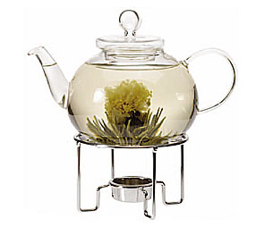 blooming tea - YUMMY blooming tea.