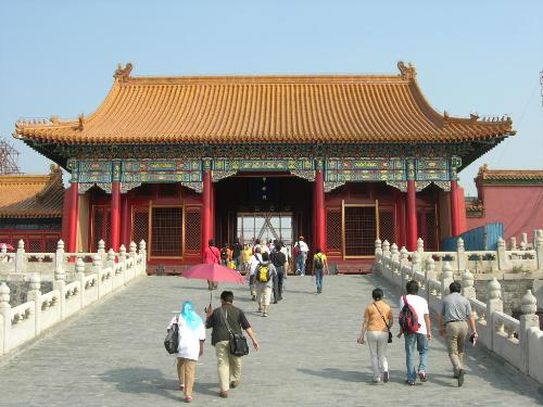 One Of The Gates In Forbidden City - One of the Gates to the castle.