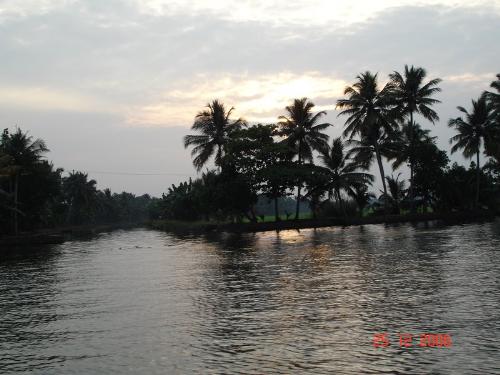 Gods Own Country - One of the Images of Kuttanadan eve, From Kerala, Gods own country