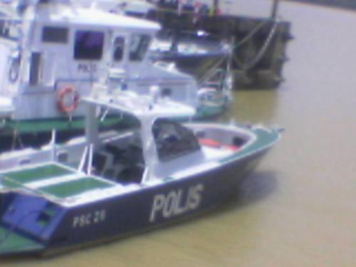 Marine Police Boat - Marine Police Boat when i visiting at the marine basement.