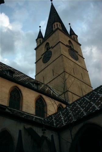 Sibiu - This is a tower from Sibiu. This picture is made by me when I was there last year.