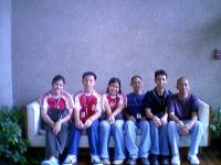 serious poses - us, ojts, during lunctym