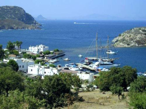 The Bay at Gumusluk, Near Bodrum, Turkey - This is the picture of the Bay at Gumusluk, famous for the fish restaraunts.