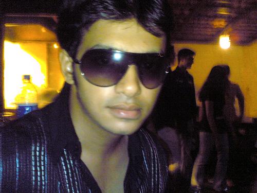 at freshers party - it was at bandra...the freshers party