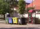 recycle bins at the curb - recycling should be more encouraged and given breaks til they become a major component in our society