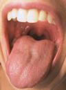 mouth - showing picture of the mouth with tongue out