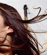 hair fall - hair fall - woman