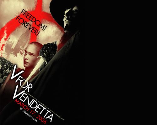 V For Vendetta - Wallpaper of this classic, now already a classic!