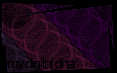 my creation - This is one of my digital creation with photoshoP! My digital DNA!