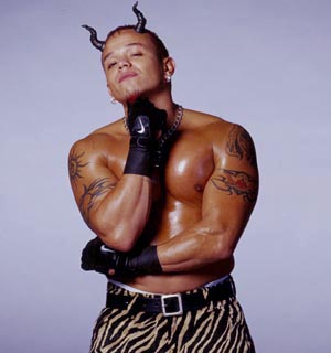 Rey Mysterio  - This is a photo from when Rey Mysterio Jr was in WCW