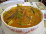 kare-kare - a filipino dish that is made of ox tripes, peanut butter, and vegetables.