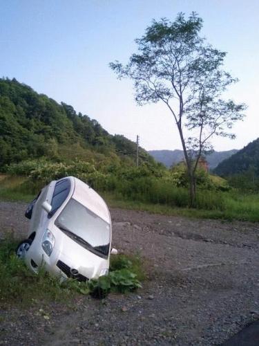Car accident - Very thrilling picture