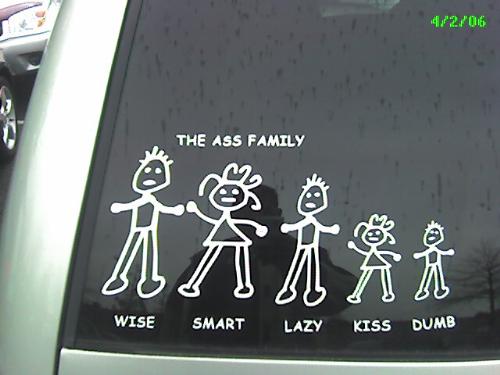 a Real funny family - tell me if this could be your family or someone you know? lol Saw this on myspace