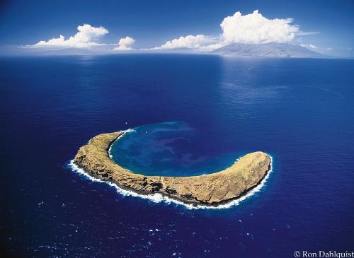 a beautiful island in sea - a beautiful island in deep sea