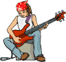 A guitarist - i m a freak of music,,,so this is dedicates how am so fond of music.....